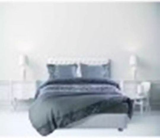 Makis Tselios Home Κουβερλί Υπέρδιπλο Γκρι 220x240cm