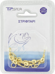Swivel pescuit Tpster 2/0# 3cm 6buc 38103