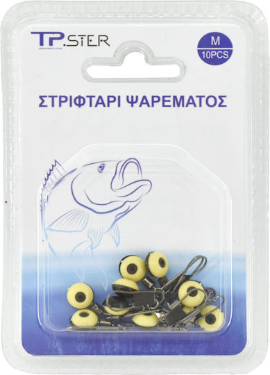 Tpster Вирбели за риболов 10бр 3.0см 38111