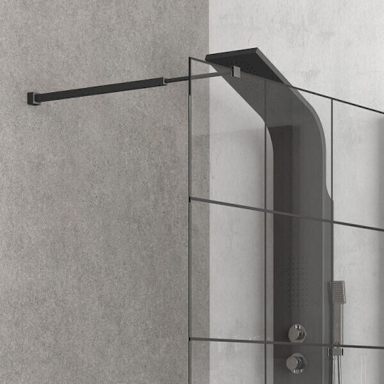 Karag Shower Screen for Shower 30x200cm Serigrafato