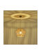 Eurolamp Vento Pendant Light Brown with Socket E27 40x132cm