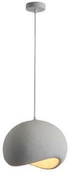 Eurolamp Aeonic Pendant Light Gray with Socket E27 40x35x31cm