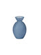 Beauty Home Dekorative Vase Glas Noam Blau F7xY10.5cm