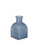 Beauty Home Vază Decorativă Din Sticlă Lilou Albastră Φ6xÎ11cm