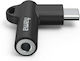HAMA Конвертор USB-C женски към 3.5mm женски Черен 1бр 00201701