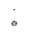 Eurolamp Oggi Κρεμαστό Φωτιστικό Μαύρο με Ντουί E27 45x45x134εκ.