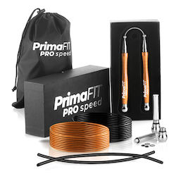 Primafit Speed Pro Jump Rope Professional 3m Adjustable 2 Bearings Extra Rope Weights 2 Protectors Aluminum Handles Carrying Bag Crossfit Boxing Mma Orange Primafit Speed Pro Jump Rope Professional 3m Adjustable 2 Bearings Extra Rope Weights 2 Protectors Aluminum Handles Carrying Bag Crossfit Boxing Mma Orange