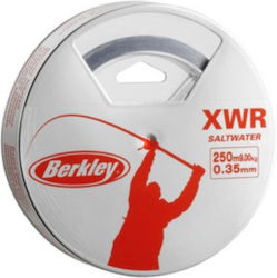 Berkley Xwr Saltwater Fishing Line 250m Clear 0.30mm