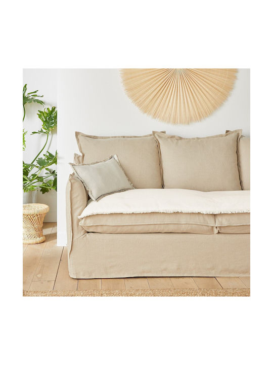 Βαμβακερό Στρώμα Καναπέ Ψαθωτή Ύφανση 60x180 Cm