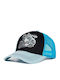 King Kerosin Cap Light Blue Black Embroidery King Kerosin Acer Racer Cap Black Blue Kki3c001-224