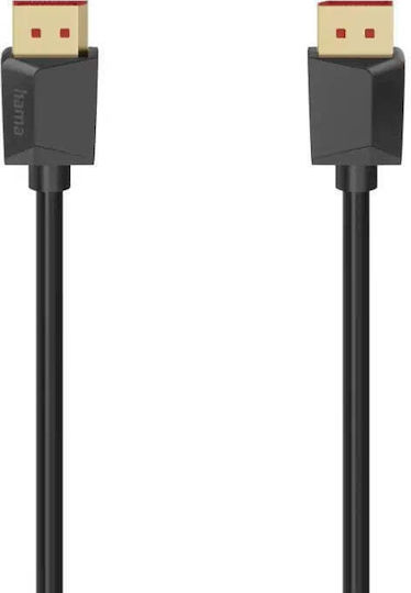 HAMA Cablu DisplayPort - DisplayPort 2m Negru (00200795)