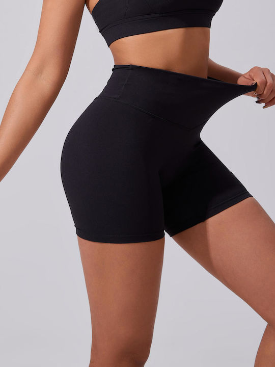 Women's Yoga Legging Shorts Black