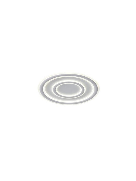 Eurolamp Motivo Ceiling Mount Light 51cm White with Integrated LED