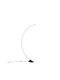 Eurolamp Luna LED Floor Lamp H630xW195cm. with Warm White Light 4500lm Black
