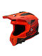 LS2 Fast II MX708 Matt Orange Black Κράνος Μηχανής Motocross ECE 22.06 1450gr