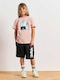 Kids' Athletic Shorts/Bermudas Black