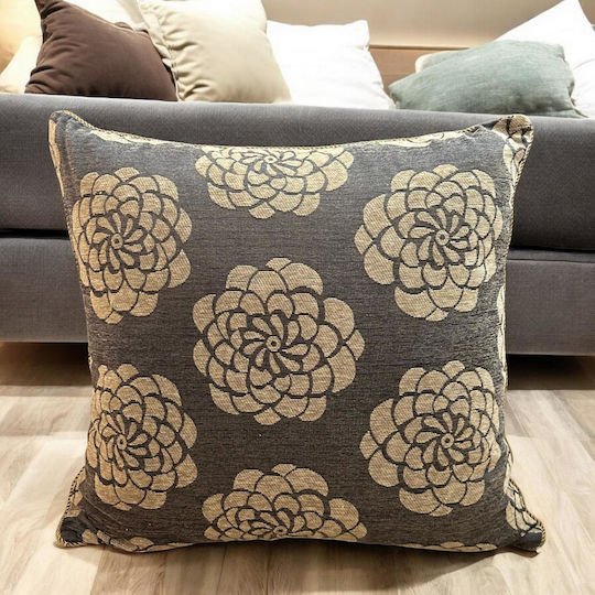 Linea Home Μαξιλαροθήκη Sage Λάδι 65x65εκ. Linea Home Μαξιλαροθήκη Sage Λάδι 65x65εκ.