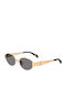 Just Cavalli Women's Sunglasses with Gold Metal Frame and Black Lens JC152 08FC