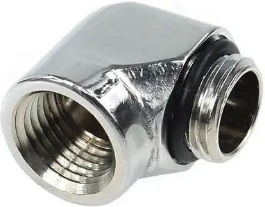 Alphacool Hf Adapter G1/4 External Thread G1/4 Internal Thread Silver