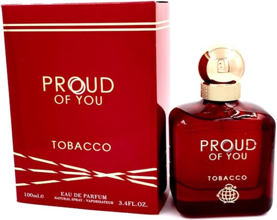 proud of you tobacco Fragrance World Proud Of You Tobacco Eau de Parfum 100ml