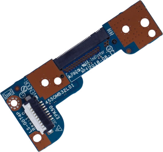 USB SSD Solid State Drive M.2 Connector Board Laptop HP 15-da 15-db 250 G7 255 G7 256 G7 258 G7 LS-G074P 4550MB32L01 EPK50 Code 1-BRD247
