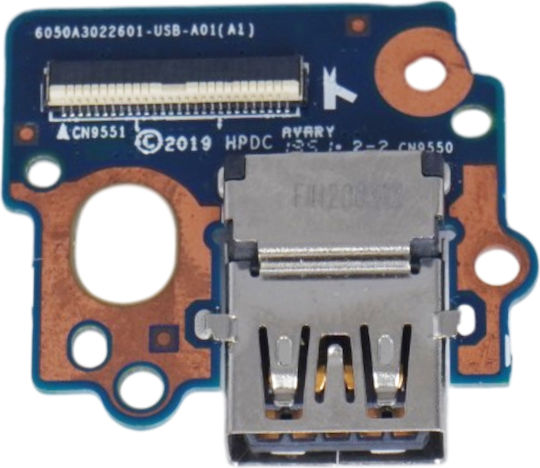 USB I/O Board Laptop HP EliteBook 840 G6 745 G6 850 G6 745 G5 850 G5 ZBook 14u G5 14u G6 L62735-001 6050a3022601 Code 1-brd226