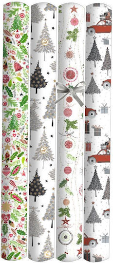 Pictura Christmas Wrapping Paper for Gift Multicolour 200cm.