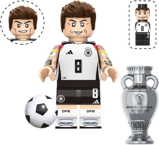 Kopf-Toy Kopf-Toy Sammelbare Figuren Fußball Action-Figur 4,5cm