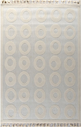 Tzikas Carpets Tenerife 75074-060 133x190cm Λευκό-κρέμ