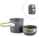 Ds-101 Cooking Set Camping Portable Non-Stick Coating