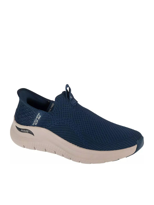 Skechers Arch Fit 2.0 Ανδρικά Slip-On Μπλε