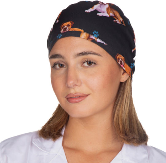 Alezi Dogs 1 Unisex Σκουφάκι Χειρουργείου