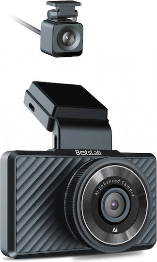 Botslab Σετ Κάμερα DVR Αυτοκινήτου 1080P με Οθόνη 3" Wi-Fi, GPS & Κάμερα Οπισθοπορείας