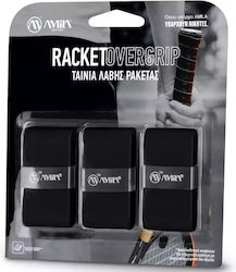 AMILA Overgrip Negru 3τμχ
