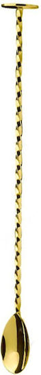 Gold Mixing Bar Spoon 28x0x0cm Solid Color Lumian Srl