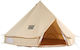 Cort Tip Teepee Bej 3 Anotimpuri pentru 4 Persoane 300x300x200cm