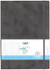 Next Carnet 80 Foi B5 Cu dungi cu Elastic Gri