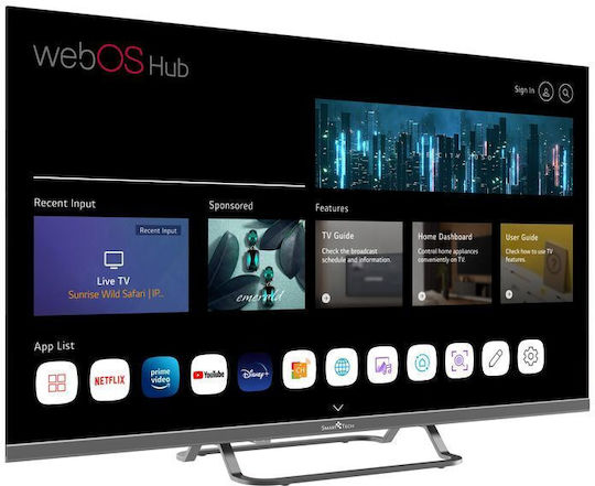 Смарт Телевизор 32" Full HD QLED 32QW01V HDR (2024)