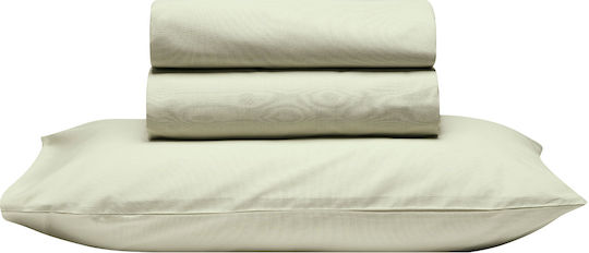 Kentia Чаршаф King Size с Ластик 180x200+35см. Essential 10