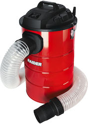 Raider Σκούπα Στάχτης 1200W με Κάδο 55lt
