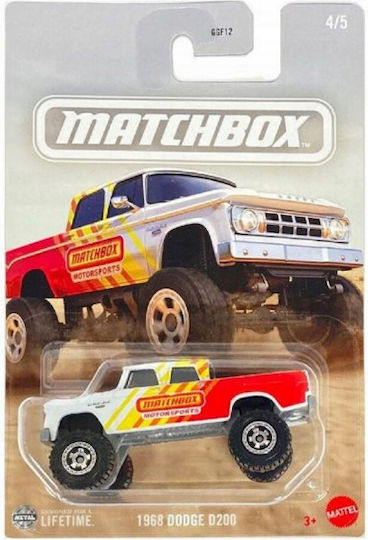 Matchbox Dodge Auto 1:64 Für 3+ Jahre (Verschiedene Designs) 1Stück
