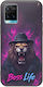 Husă Boss Life Lion Vivo Y33s Negru TPU Silicon Negru