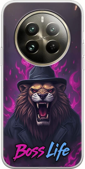 Boss Life Lion Realme 12 Pro Plus 5g Flexible TPU Transparent Silicone