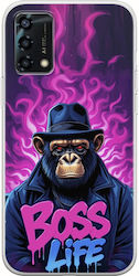 Boss Life Chimpanzee Oppo A94 5g Flexible Tpu Διάφανη Σιλικόνη