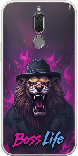 Boss Life Lion Huawei Mate 10 Lite Гъвкав TPU Прозрачен Силикон