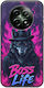 Boss Life Wolf Realme 12 5g Black Tpu Μαύρη Σιλικόνη