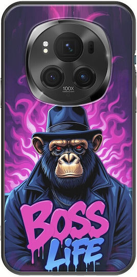 Boss Life Chimpanzee Honor Magic 6 Pro 5g Black Tpu Μαύρη Σιλικόνη
