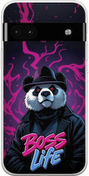 Boss Life Panda Google Pixel 6a 5g Flexible Tpu Διάφανη Σιλικόνη Boss Life Panda Google Pixel 6a 5g Flexible Tpu Διάφανη Σιλικόνη