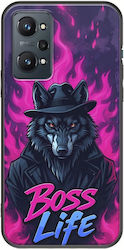 Boss Life Wolf Realme GT 2 5G Black TPU Black Silicone