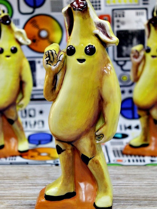 Lumânare de Paște Banane 3D Galbenă 25 X 9,5cm